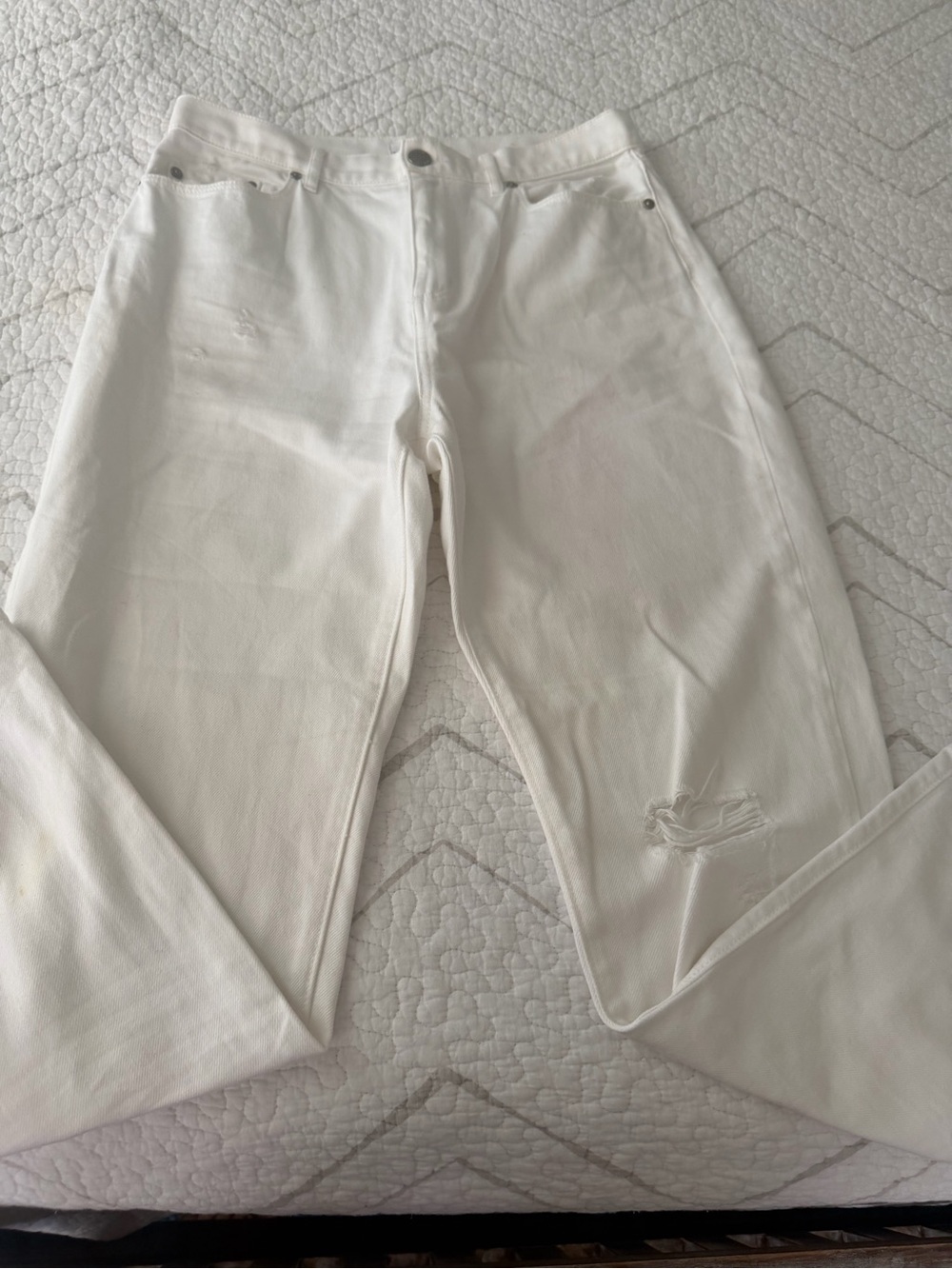 Loft High Waist Boyfriend Jeans, Size 27 /4 Relaxed